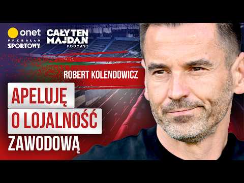 ROBERT KOLENDOWICZ: WŚRÓD TRENERÓW JEST ZA MAŁO LOJALNOŚCI