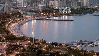 Video thumbnail of "Eziz sheher (Əziz şəhər) - Rashid Behbudov - Baku photos"