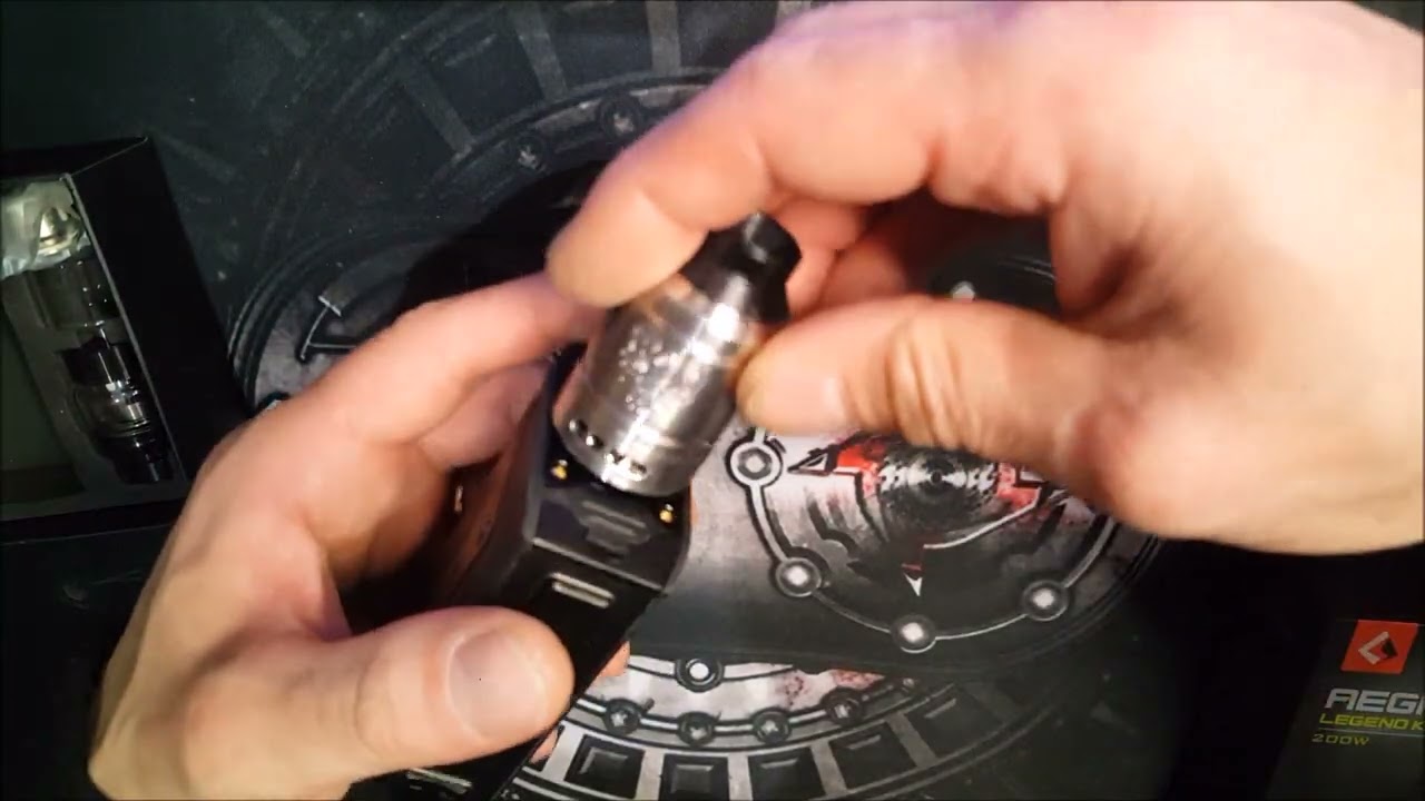 Aegis Legend 200W kit AERO et RDA Sherman en Français