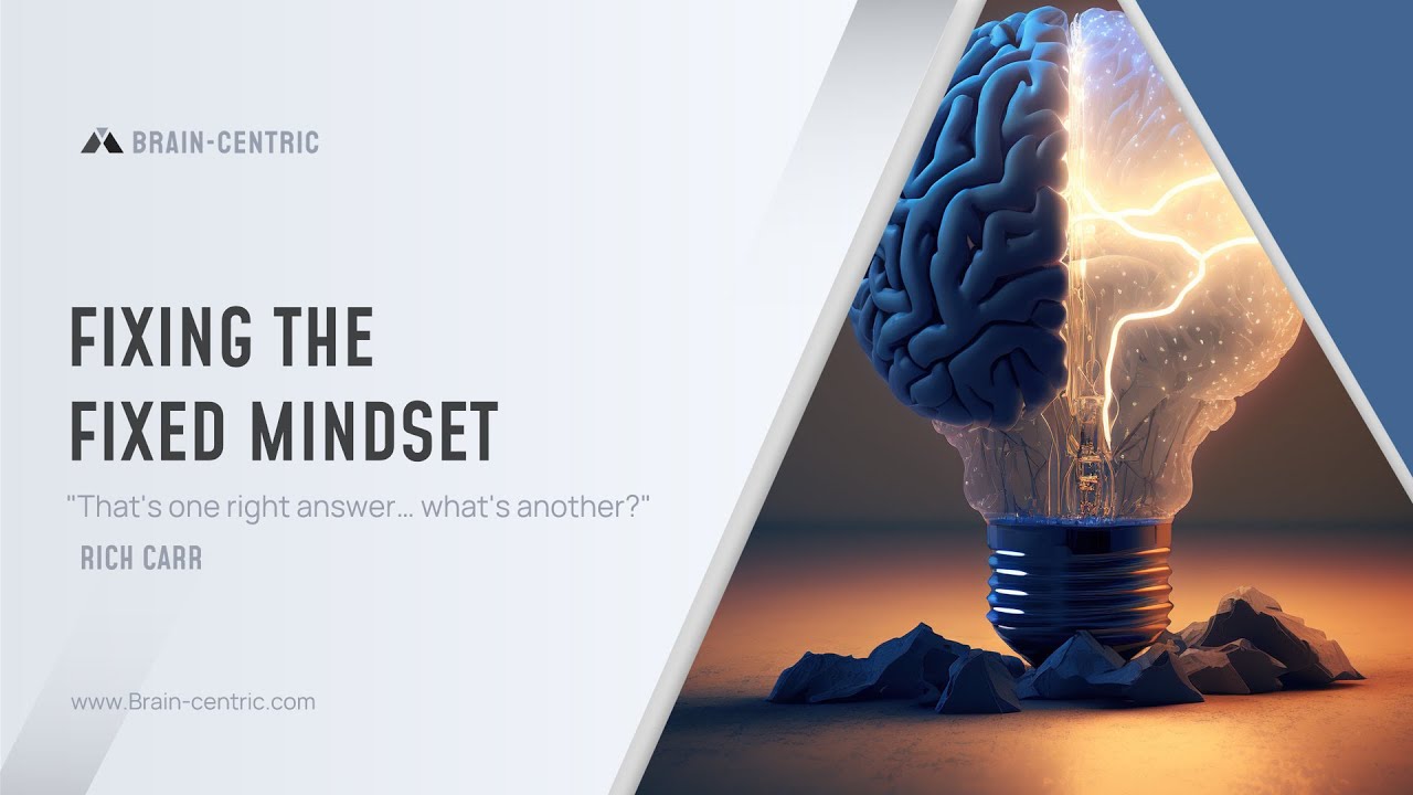 Fixing The Fixed Mindset