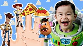 Toy Story & My Favorite Food Finger Family | Nursery Rhymes | DoReMi Kids Songs
