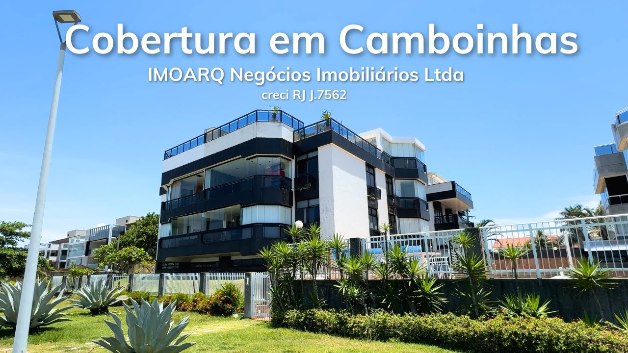 Cobertura na Praia de Camboinhas, Niteroi, RJ
