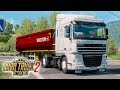 ВОЗИМ ПЕСОК С КАРЬЕРА НА DAF XF 105 КАК У БОЛЬШЕГРУЗ 40RUS! EURO TRUCK SIMULATOR 2