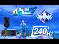 Fortnite Unreal Ranked Reload On PC | Keyboard &amp; Mouse Gameplay | 240 FPS | 4K