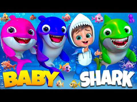 Baby Shark Underwater Fun - Coco Cartoon Nursery Rhymes  #babyshark #cococartoon #kidssongs