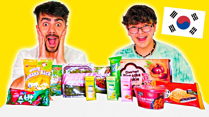 PROBANDO DULCES COREANOS MUY RAROS CON FEDE!