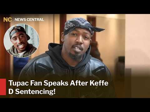 FULL REMARKS: Tupac Shakur's Fan Derrick Lee Speaks After Keffe D Sentenced to 40 Years to Life|AB1Z
