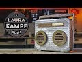 I built a Boombox from an old Suitcase! (powered by Drill Battery)