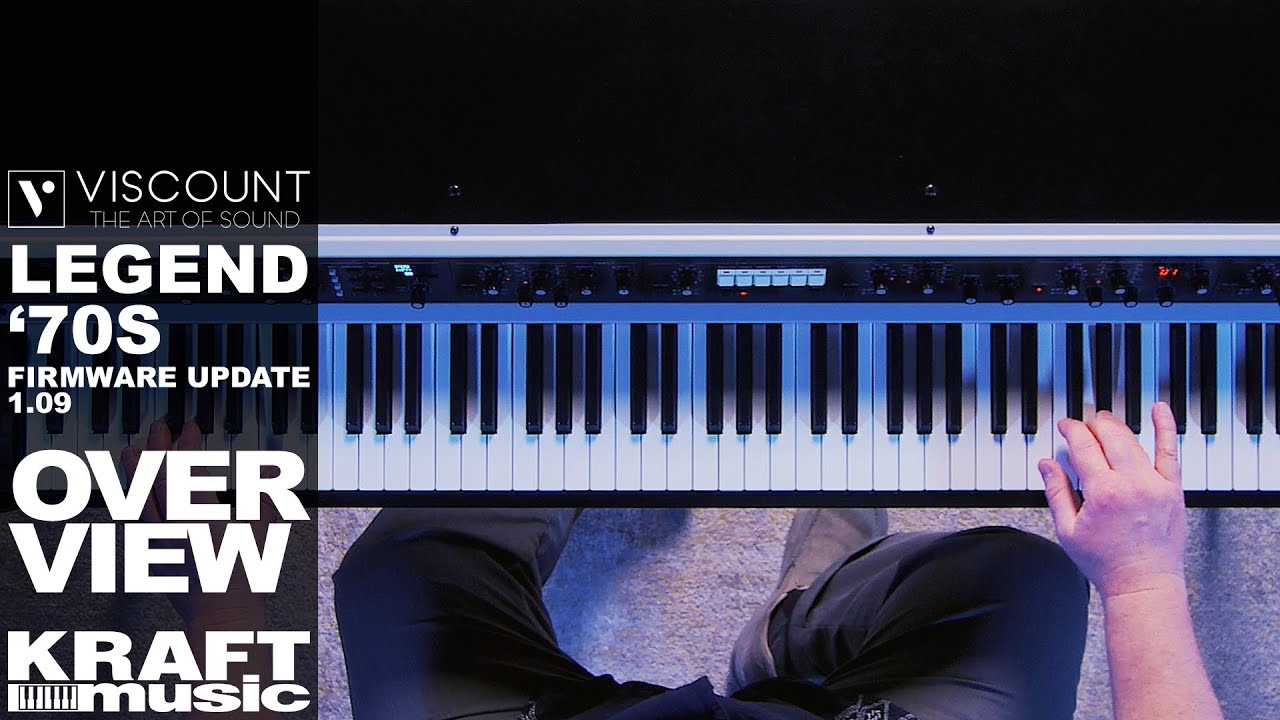 Viscount Legend '70s Stage Piano with 1.09 Firmware Update