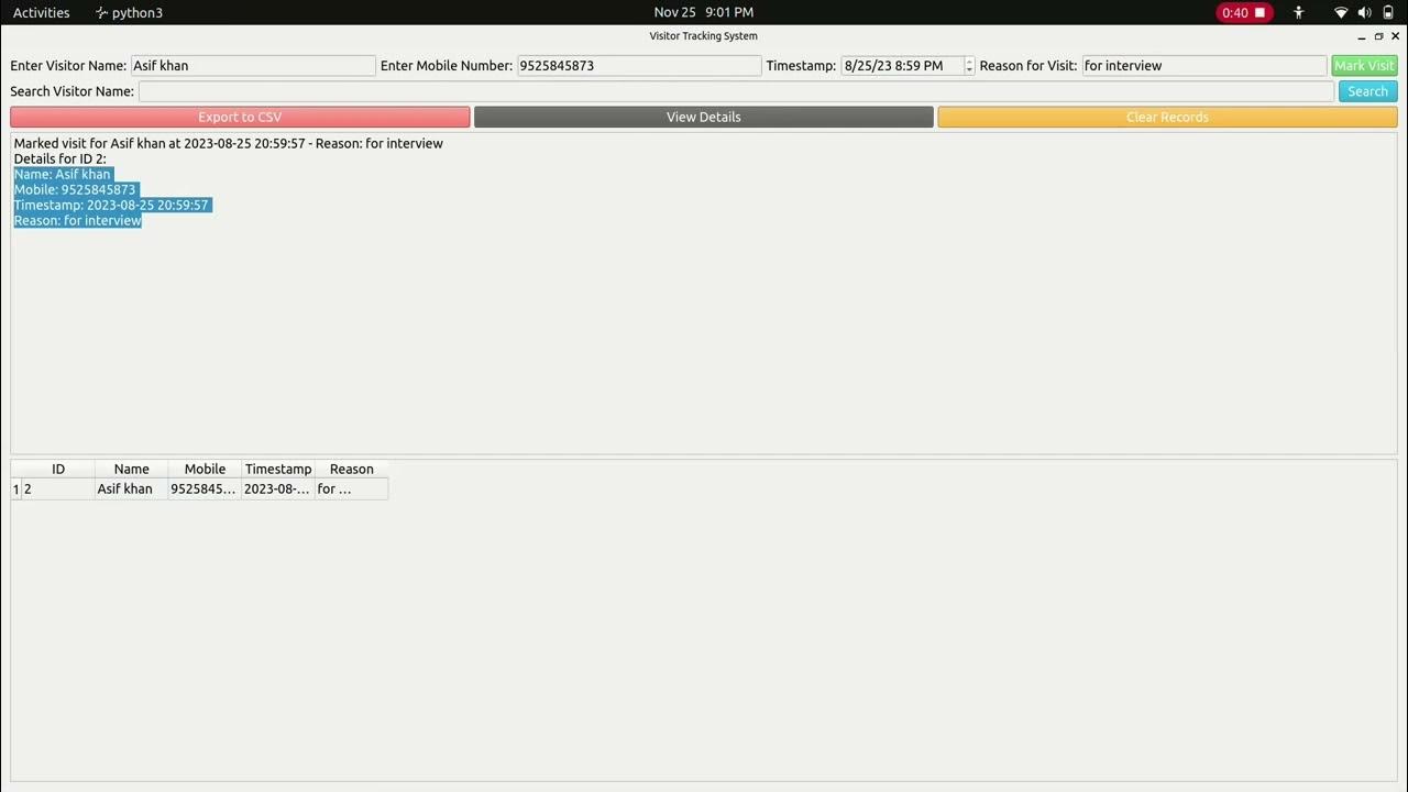 Python GUI Tutorial: Build a Visitor Tracking App with PyQt5 | Learn ...