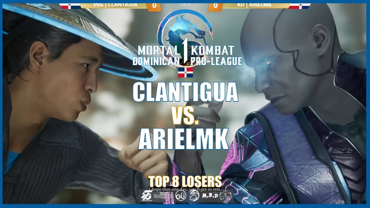 MK1: ARIELMK VS CLANTIGUA - GERAS VS RAIDEN - TOP 8 MKDPL #1 - Pro Gameplay