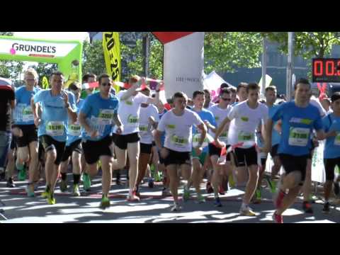 Die Saar-Uni beim Firmenlauf 2016 in Homburg