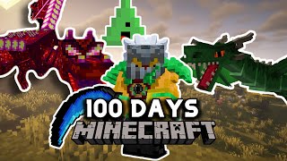 I Survived 100 Days in Minecraft Insane Craft... Here's What Happened