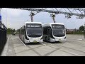Electric Bus at Schiphol Airport, Netherlands