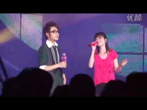 张靓颖＆王錚亮20100529《给不起的爱》苏州中国移动歌友会（速報版）