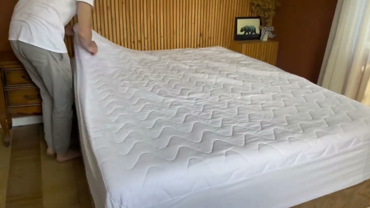 Protetor de colchão Flor de Algodão