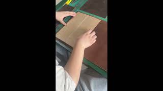 leather 2 inch 3 ring presentation binder