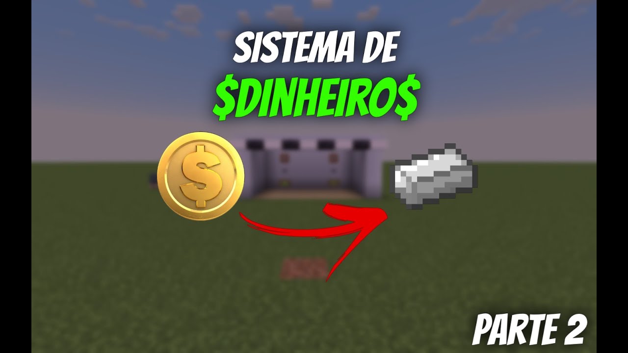 Como fazer um sistema de dinheiro funcional no minecraft! - YouTube