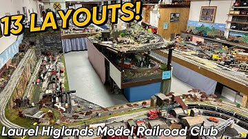 Tour 13 TRAIN Layouts!