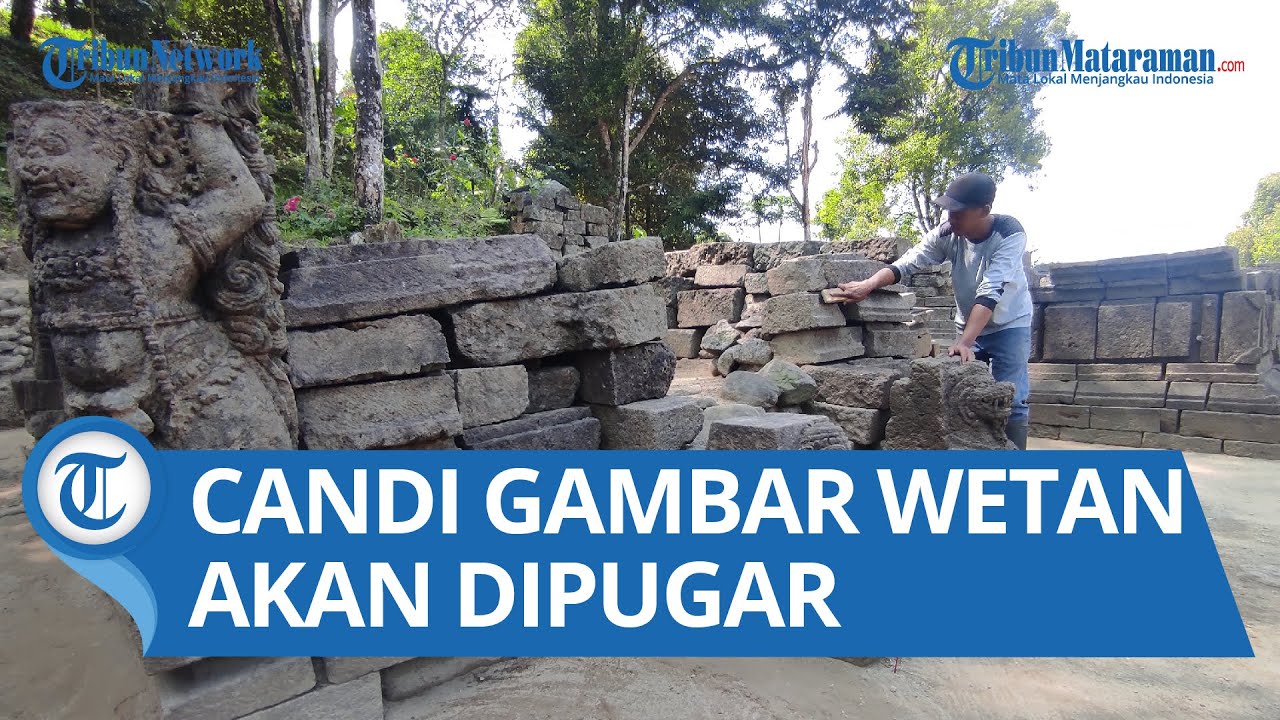 Candi Gambar Wetan Peninggalan Majapahit di Blitar Akan Dipugar, Ini