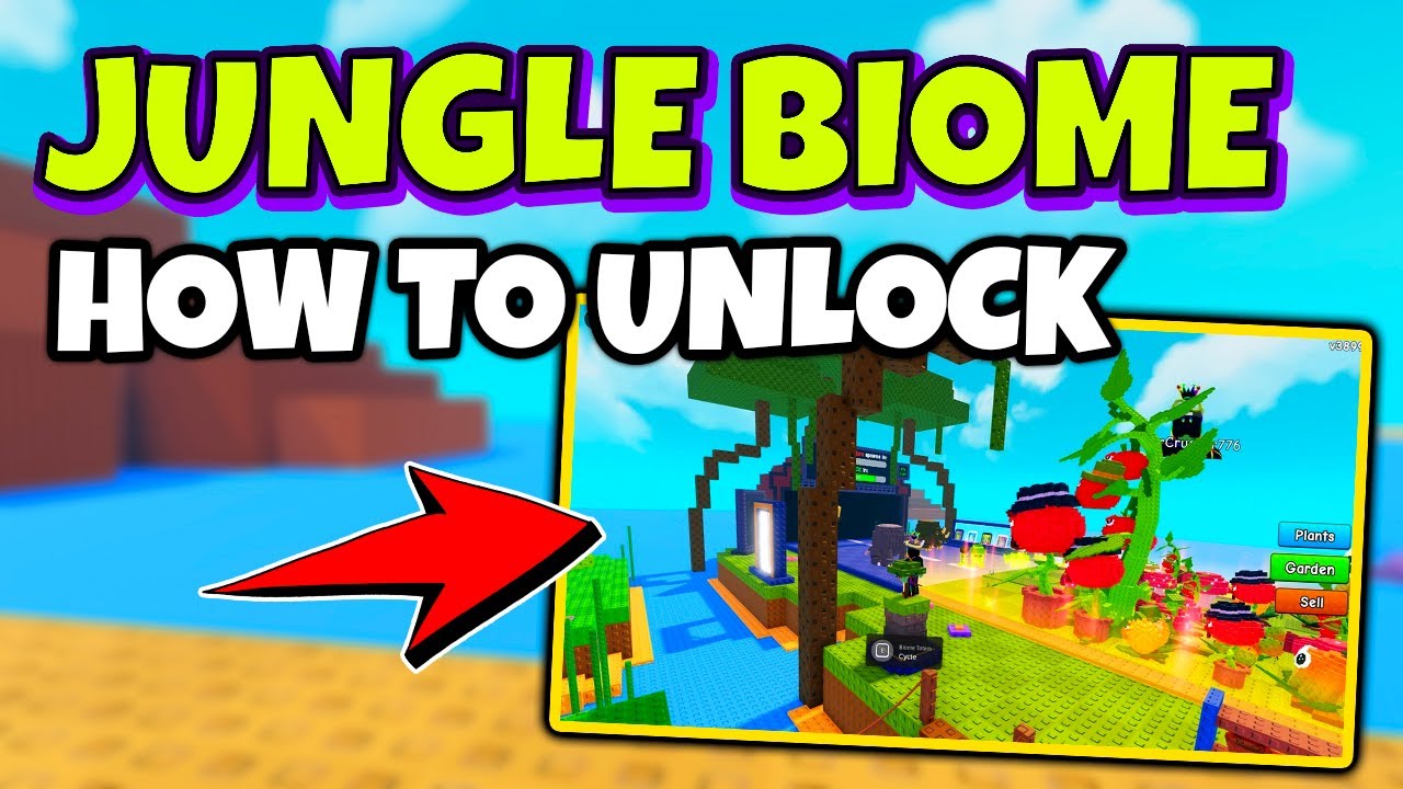 How to Unlock JUNGLE BIOME in PLANTS VS BRAINROTS Roblox - Full Story Guide