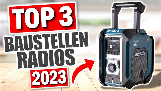 Rugged Radio, x20v Akku-Baustellenradio Radio, x12v A1 YouTube Team & Parkside PBRA 20-Li -