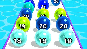 Marble Run 3D Game Color Ball Race Gameplay Android, iOS  Level 1271 - 1275