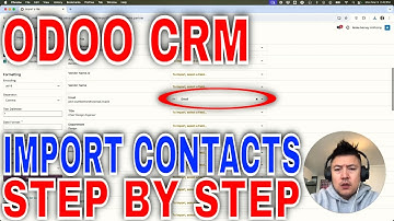 ✅ How To Import Upload Contacts To Odoo CRM 🔴