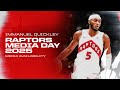 Immanuel Quickley Speaks to Media at 2025 Raptors Media Day 🏀