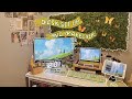 🌿 desk set up + makeover (cottagecore and ghiblicore edition)🌻