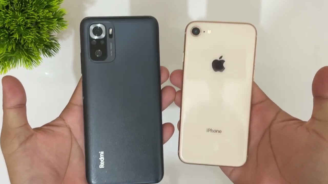 Redmi Note 10S vs Iphone 8 || Speed Test comparison