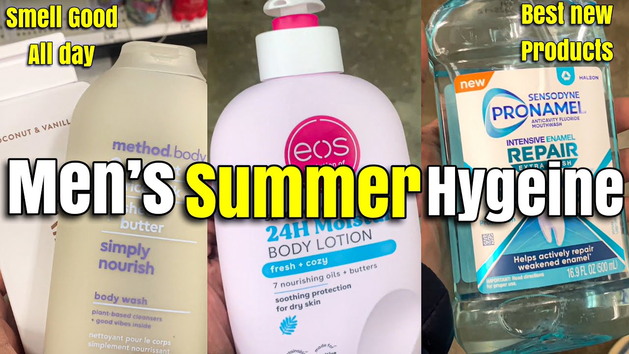 NEW MENS SUMMER ESSENTIALS STAY FRESH + HYGIENE SHOPPING FOR MEN | 2024 TARGET EDITION