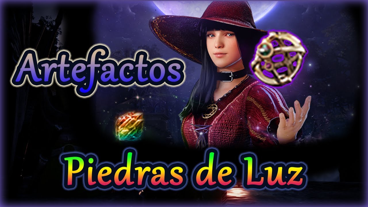 Elección policía Vulgaridad BLACK DESERT | 🥏 ARTEFACTOS y PIEDRAS DE LUZ 🧩Guia y Consejos - YouTube