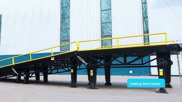 MORN LIFT Product Display --- Sectional Loading Ramp