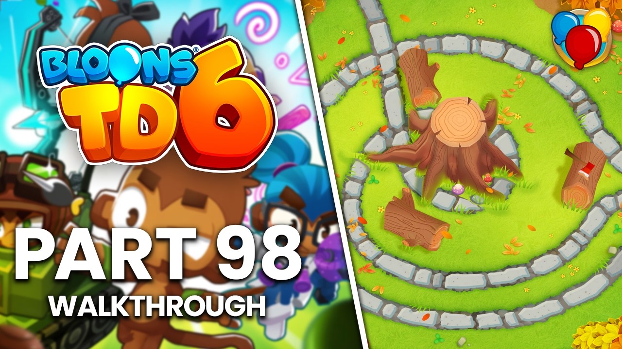 Bloons TD 6 - Part 98 | Tree Stump Alternate Bloons Rounds (No Commentary Walkthrough)