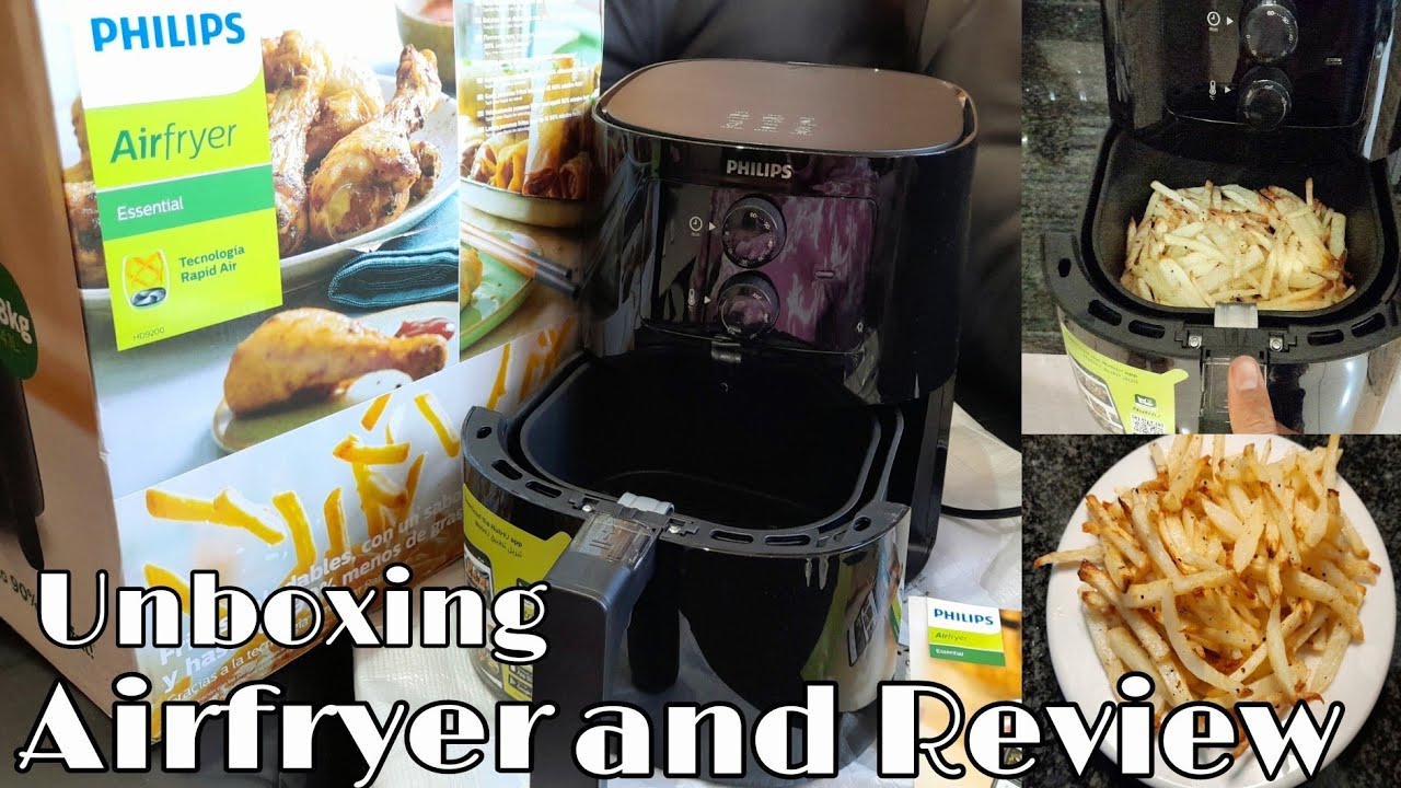 Air Fryer Unboxing New Philips Air Fryer Unboxing & Review YouTube