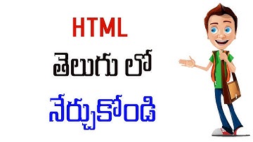HTML in Telugu Headings and Paragraph Part 3