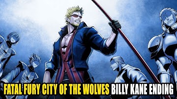 Fatal Fury COTW: Billy Kane Arcade Mode Cutscenes + ENDING