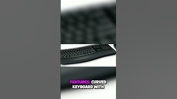 wireless ergonomic keyboard and mouse combo #ErgonomicKeyboard #Keyboard #Mouse #Tech #Gadgets
