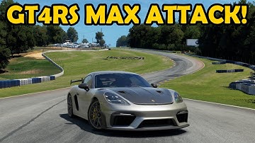 Porsche 718 GT4 RS DESTROYS Road Atlanta! | Assetto Corsa EVO 0.4 INSANE Hot Lap