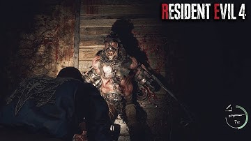 Garrador Boss Fight | Professional | No Damage | EASY Method - Resident Evil 4 Remake (2023)