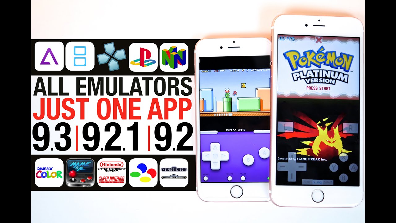 Install GBA Emulator On iOS 9.3, 9.3.1, 9.3.2 Without Jailbreak