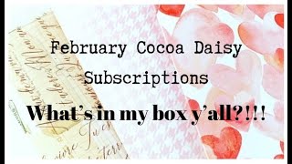 Cocoa Daisy Unboxing February 2020 | My First Project with this Kit