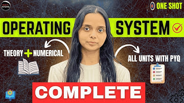 Operating System | Complete Operating System in one video  | Operating System aktu | Aktu Exams | OS