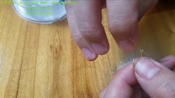 Cách buộc lưỡi đôi - How to tie Double Hook Type CA2 - DIY Fishing Tips