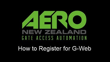 G-Web How to Register an account in New Zealand STEP 1