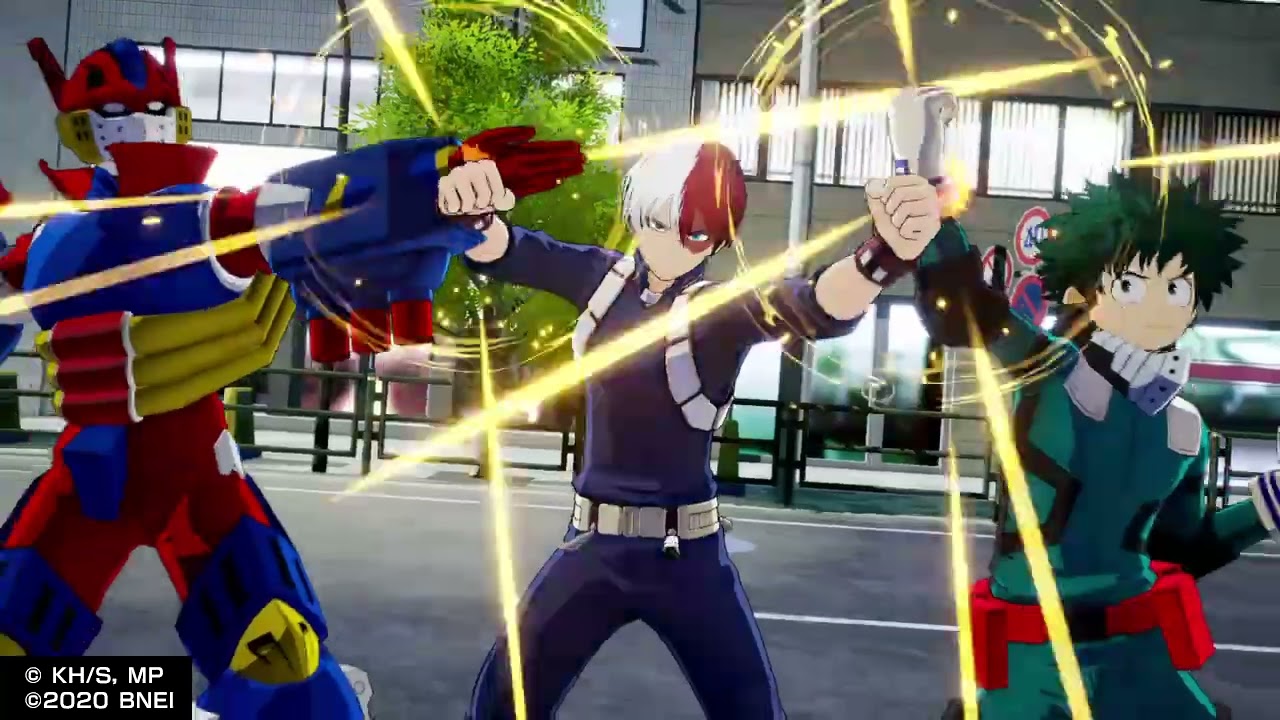 My Hero One's Justice 2:Arcade Mode(Playing As Team Iida)