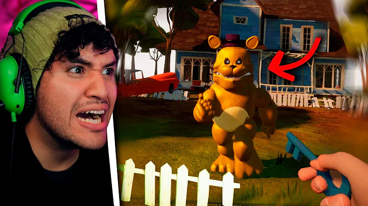 FREDBEAR in HELLO NEIGHBOR is WILD 💥🐻🔒