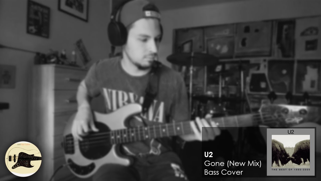 U2 Gone New Mix Bass Cover TABS daniB5000