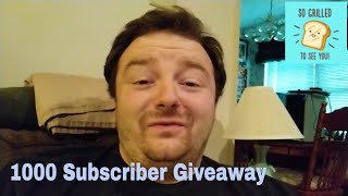 1000 Subscribers!!!! Here be a Giveaway (Closed)